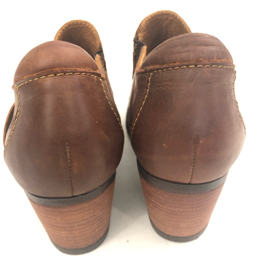 BORN l Sz 9.5 l Brown British Tan Leather Shoeties - Picture 8 of 14
